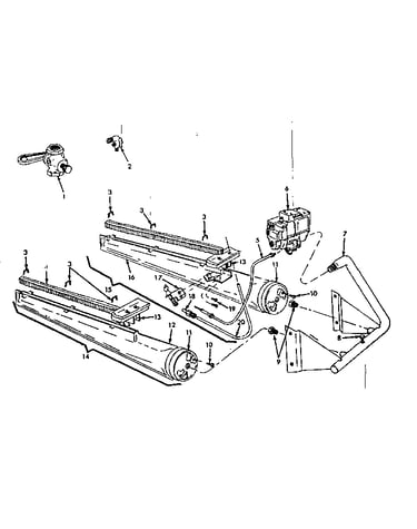 Burner & manifold assembly