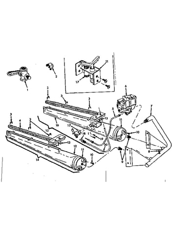 Burner & manifold assembly