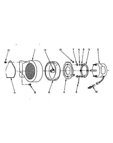 Blower kit 42-85035 (optional accessory)
