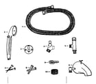 Sears 35620440 replacement parts diagram
