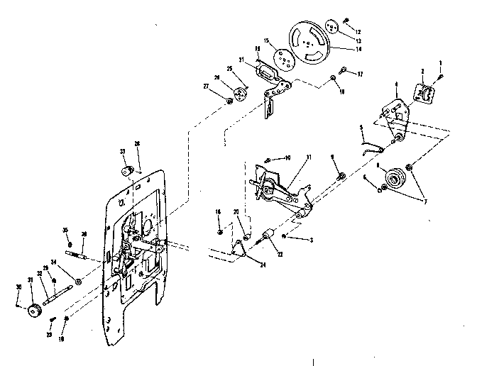 Shutter, shuttle and drive mechanism