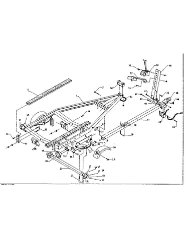 Boat trailer