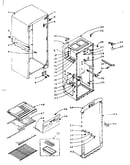 Refrigerator cabinet parts