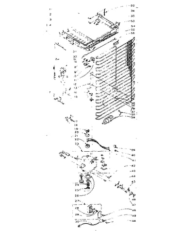 Rerigerator unit parts