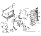 Kenmore 106L13TDL-F refrigerator unit parts diagram