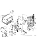 Refrigerator unit parts