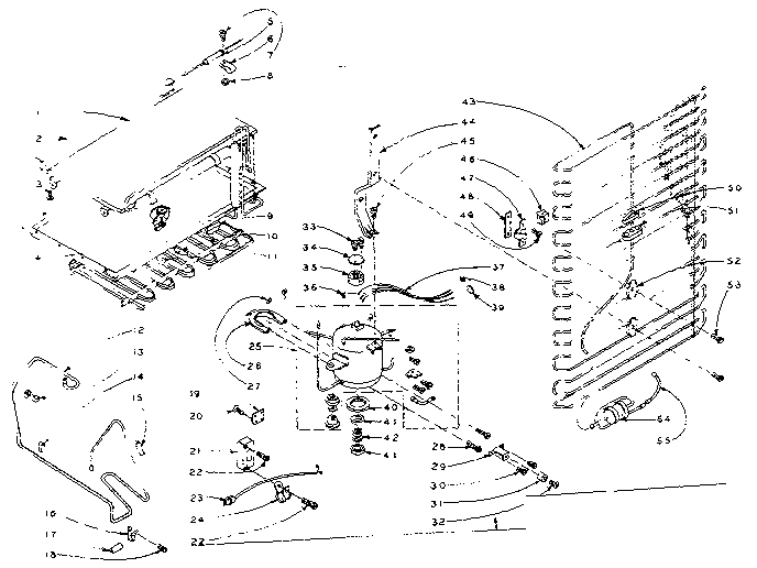 REFRIGERATOR UNIT PARTS