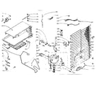 Kenmore 106L13TDSL-F refrigerator unit parts diagram