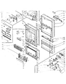 Refrigerator door parts