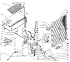 Kenmore 106L15DL1-F refrigerator unit parts diagram