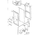 Kenmore 106M8AL-F refrigerator door parts diagram