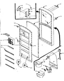 Refrigerator door parts