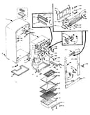 Refrigerator cabinet parts