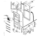Kenmore 106M10B-F refrigerator door parts diagram