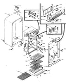 Refrigerator cabinet parts