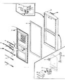 Refrigerator door parts