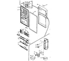 Kenmore 106M12CS-F refrigerator door parts diagram