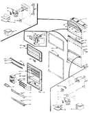 Refrigerator door parts