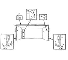 Kenmore 106M12DS-F refrigerator upper liner parts diagram