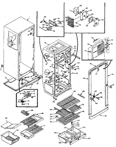 Cabinet section