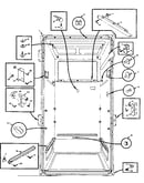 Refrigerator liner parts