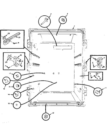 Upper liner parts