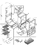 Refrigerator cabinet parts