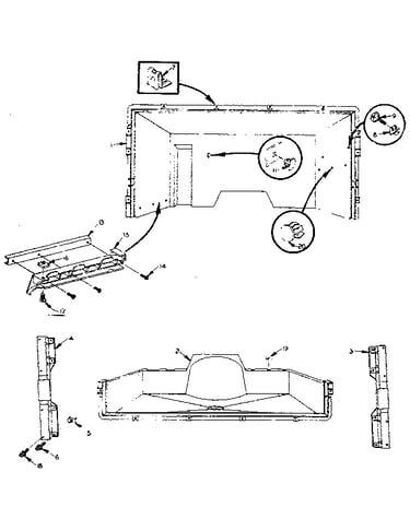 Lower liner parts