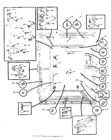 Upper liner parts