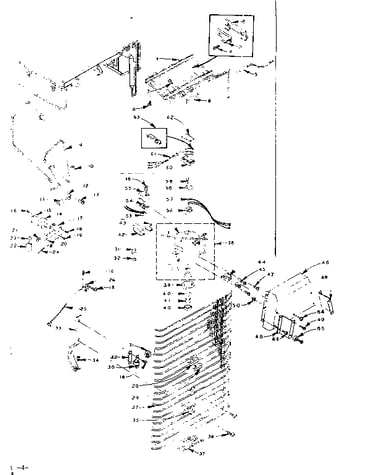 Refrigerator unit parts