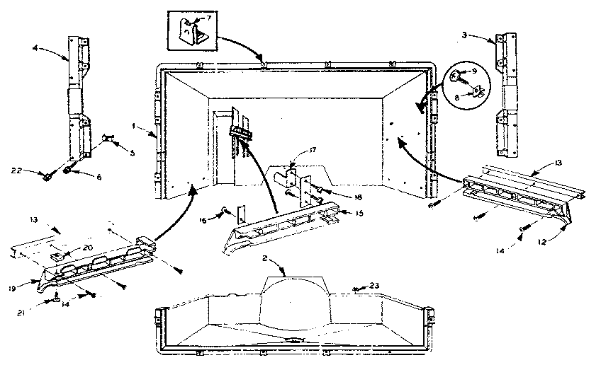 Lower liner parts