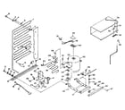 Kenmore 106N10A refrigerator unit parts diagram