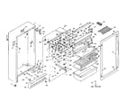 Kenmore 106N10B cabinet parts diagram