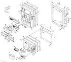 Kenmore 106N14F-1 door parts diagram
