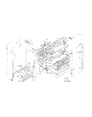 Refrigerator cabinet parts