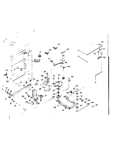 Refrigerator unit parts