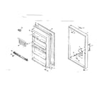 Kenmore 106R10AL refrigerator door parts diagram