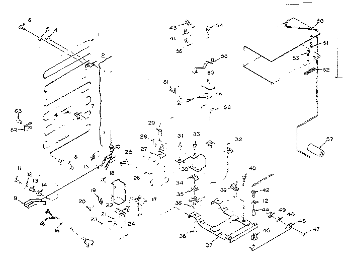 REFRIGERATOR UNIT PARTS