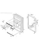 Refrigerator door part