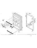 Refrigerator door parts