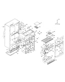 Refrigerator cabinet parts