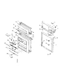 Refrigerator door parts