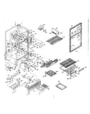 Refrigerator cabinet parts