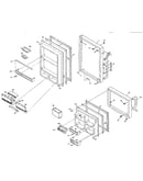Refrigerator door parts