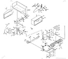 Kenmore 106R14FL3 refrigerator unit parts diagram