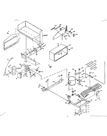 Refrigerator unit parts