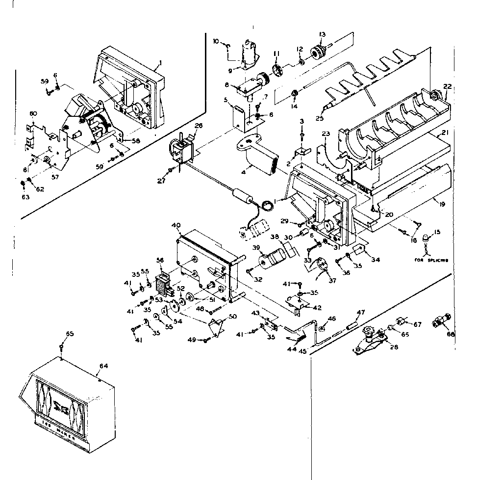Ice maker parts