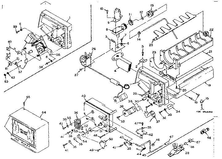 Ice maker parts