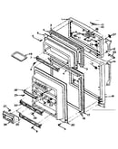 Refrigerator door parts