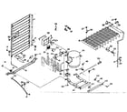Kenmore 106S12E refrigerator unit parts diagram